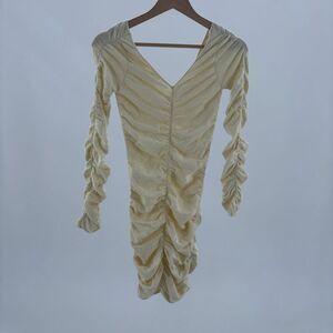 HELMUT LANG Ruched Mini Dress